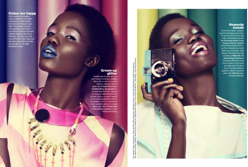 Filippo del Vita Lenses Color Blocked Beauty for Glamour