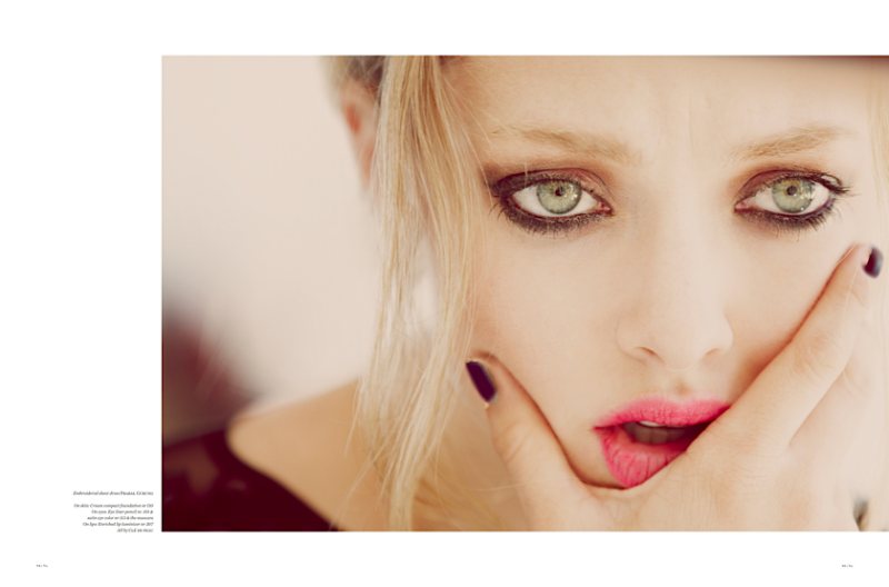 Amanda Seyfried Gets Dramatic for Vs. Magazine, Lensed by Guy Aroch