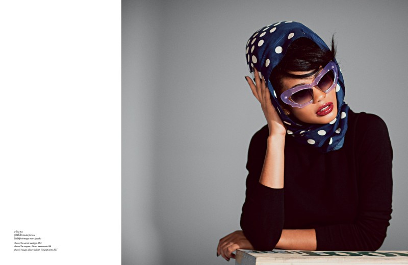 Chanel Iman is Retro Glam in XOXO the Mag’s November 2012 Cover Shoot