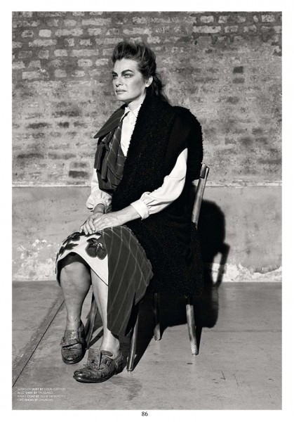 Cordula Reyer, Former Muse to Helmut Lang, Stars in The Room F/W 2012 Cordula Reyer, Former Muse to Helmut Lang, Stars in The Room F/W 2012