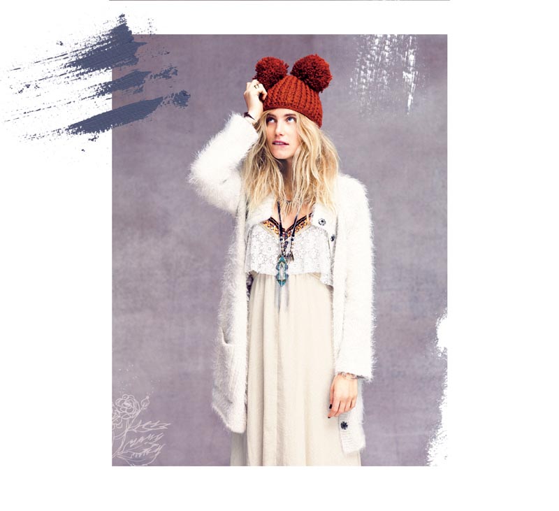 Dree Hemingway Gets Boho for Free People’s October Catalogue