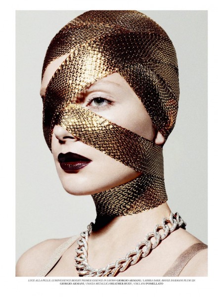 Eniko Mihalik Dons Daring Beauty for Flair Magazine Eniko Mihalik Dons Daring Beauty for Flair Magazine