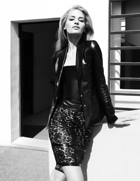 Linda Vojtova Fronts Georges Rech's Fall 2012 Campaign Linda Vojtova Fronts Georges Rech's Fall 2012 Campaign