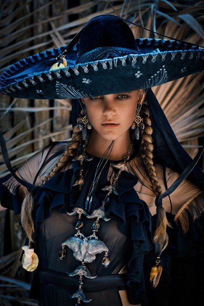 Imogen Morris Clarke Dons Folklore Style for Marie Claire US October 2012 Imogen Morris Clarke Dons Folklore Style for Marie Claire US October 2012