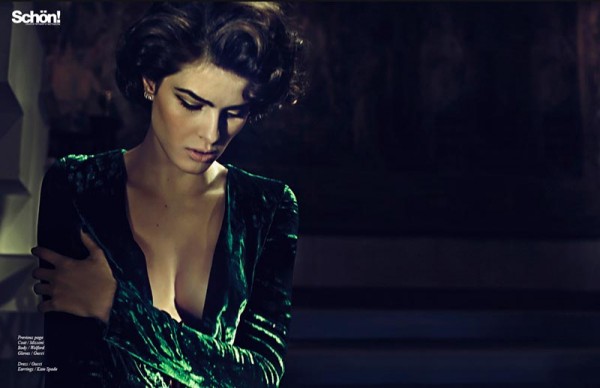 Isabeli Fontana Gets Cinematic for the Cover Story of Schön #19 by Gustavo Zylbersztajn