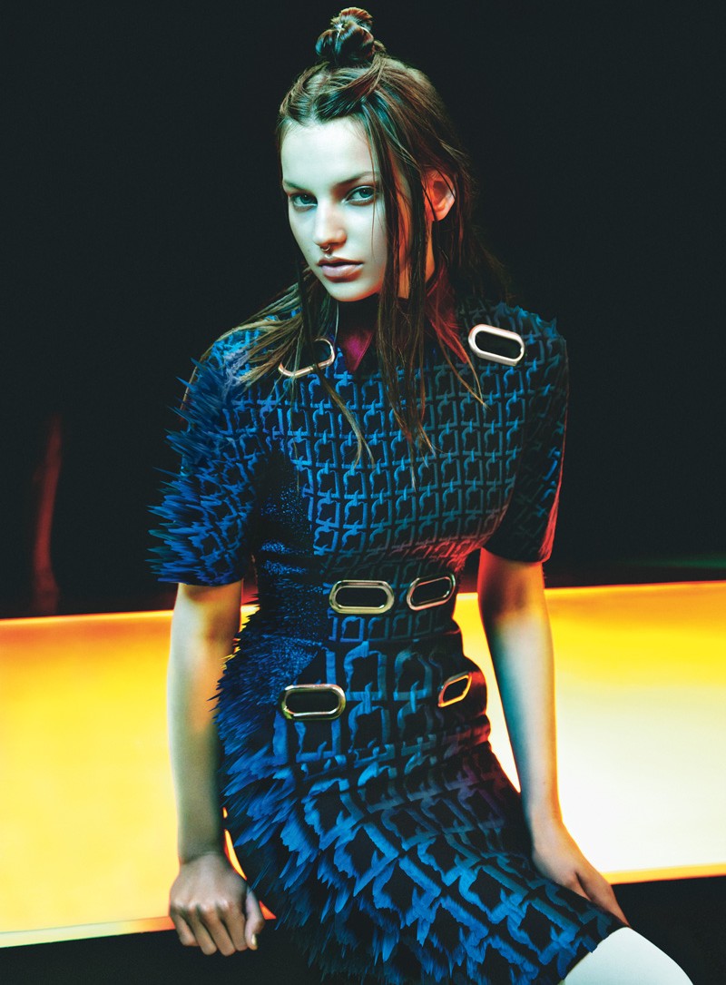 Joanna Koltuniak Dons Eastern Inspired Looks for Used Magazine by Sarah Piantadosi