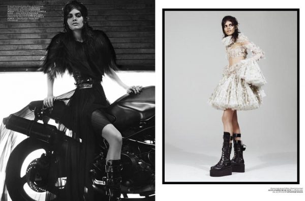 Melissa Stasiuk Has Grace with Edge for Benny Horne's Vogue Turkey Shoot Melissa Stasiuk Has Grace with Edge for Benny Horne's Vogue Turkey Shoot