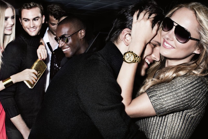 Karmen Pedaru and Shu Pei Love the Night Life for Michael Kors’ Holiday 2012 Campaign by Mario Testino