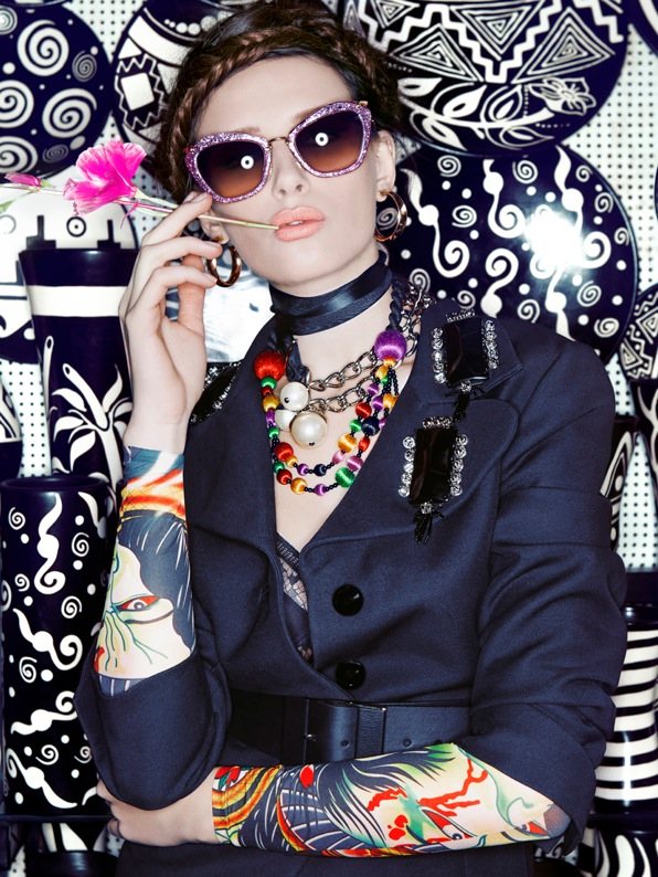 Renam Christofoletti Captures Colorful Style in Peru for Vogue Brazil October 2012