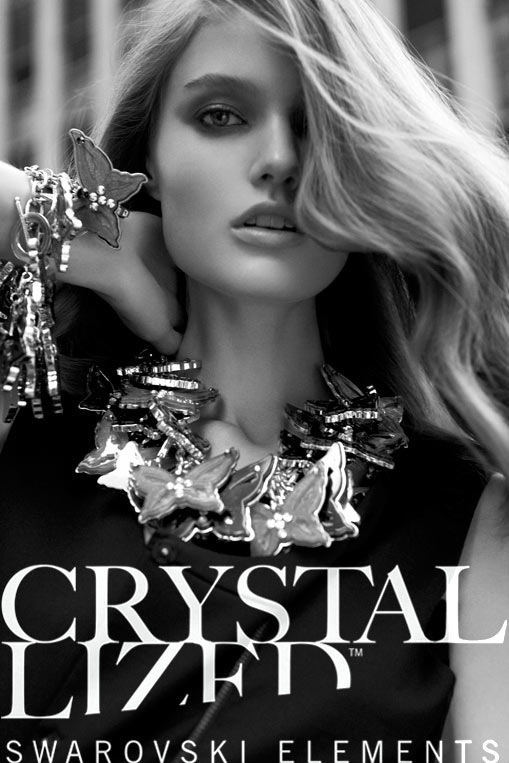 Katie Fogarty Shines for the Swarovski Elements Book by Nagi Sakai