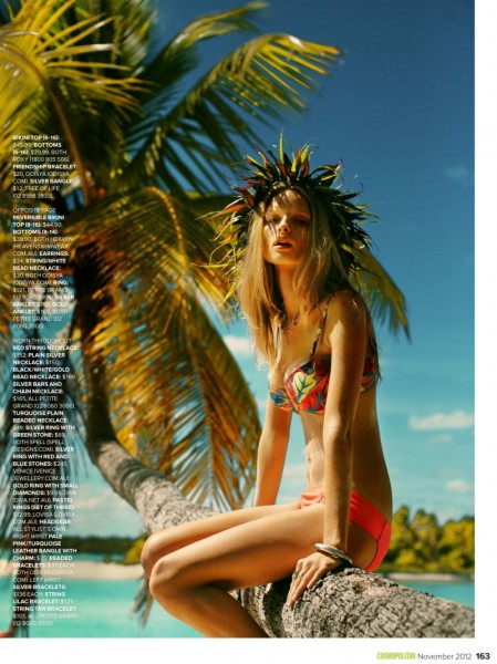 Eva Downey Sports Tropical Style for Cosmopolitan Australia November 2012 by Steven Chee Eva Downey Sports Tropical Style for Cosmopolitan Australia November 2012 by Steven Chee