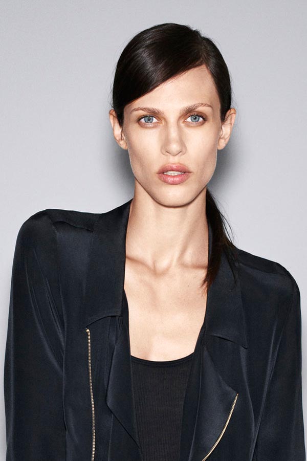 Zara Taps Aymeline Valade for its October 2012 Lookbook