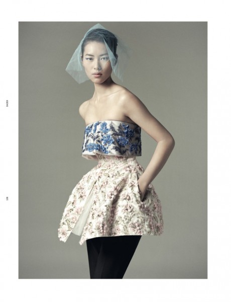 Liu Wen Goes from Day to Couture for Dazed & Confused's December Issue Liu Wen Goes from Day to Couture for Dazed & Confused's December Issue