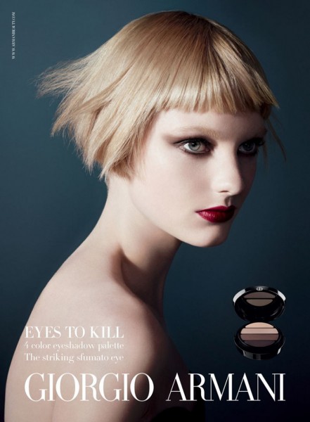 Patricia van der Vliet and Elena Melnik Star in Giorgio Armani Beauty's F/W 2012 Campaign Patricia van der Vliet and Elena Melnik Star in Giorgio Armani Beauty's F/W 2012 Campaign