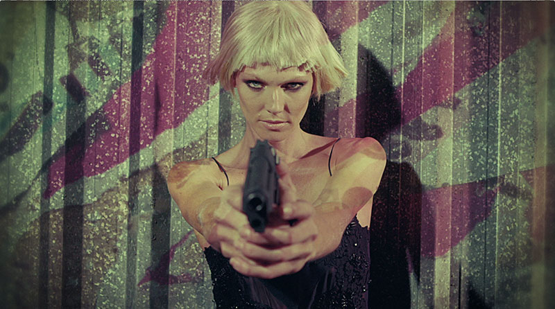 Shirley Mallmann Stars as a Bond Girl for Elle Brazil’s Action-Packed Film