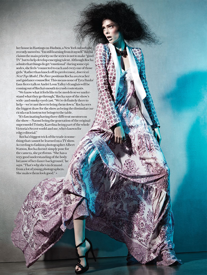 Coco Rocha Covers Fashion Canada’s Winter 2013 Issue