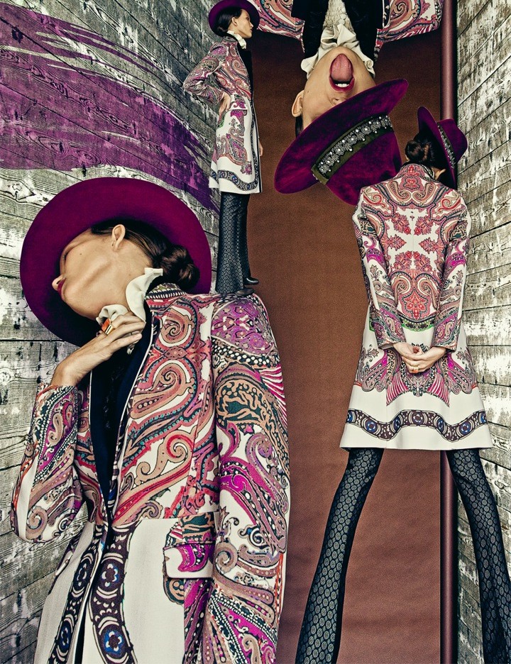 Nikolay Biryukov Lenses Etro’s Dynamic Fall for Interview Russia November 2012