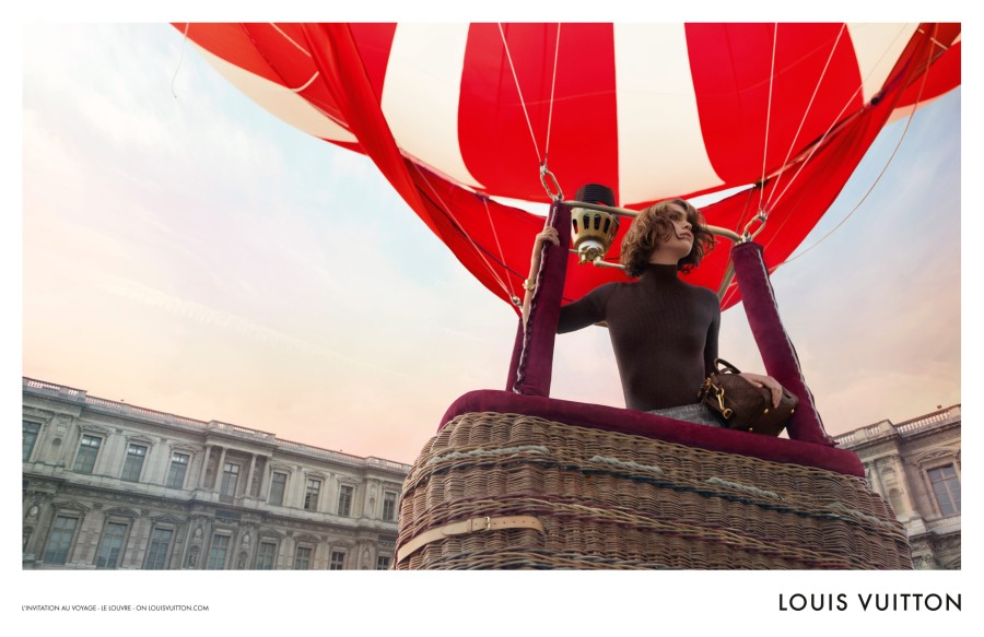 Arizona Muse Takes Flight for Louis Vuitton’s “L’invitation au Voyage” Campaign by Inez & Vinoodh
