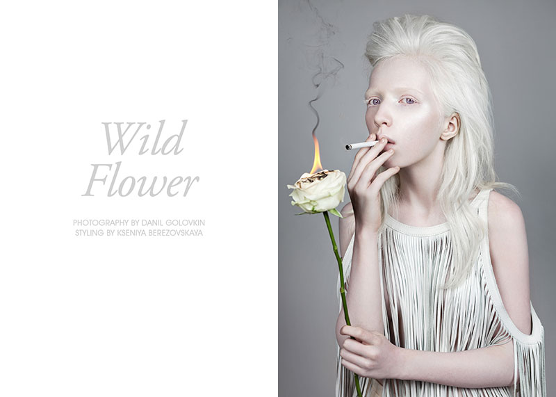 Nastya Zhidkova by Danil Golovkin in “Wild Flower” for Fashion Gone Rogue