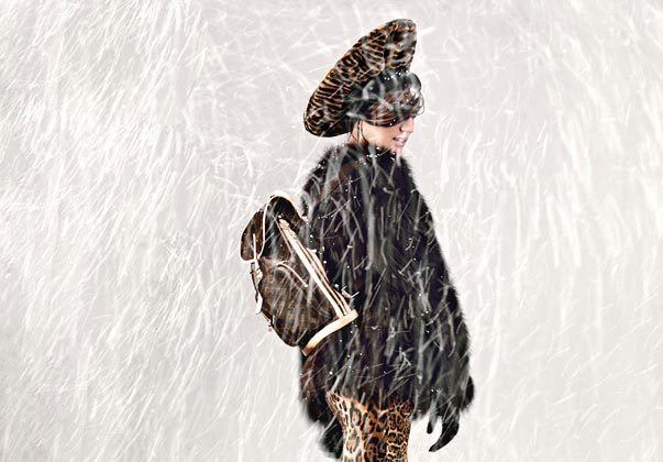 Igor Oussenko Captures Snow-Covered Looks for Stolnick Magazine