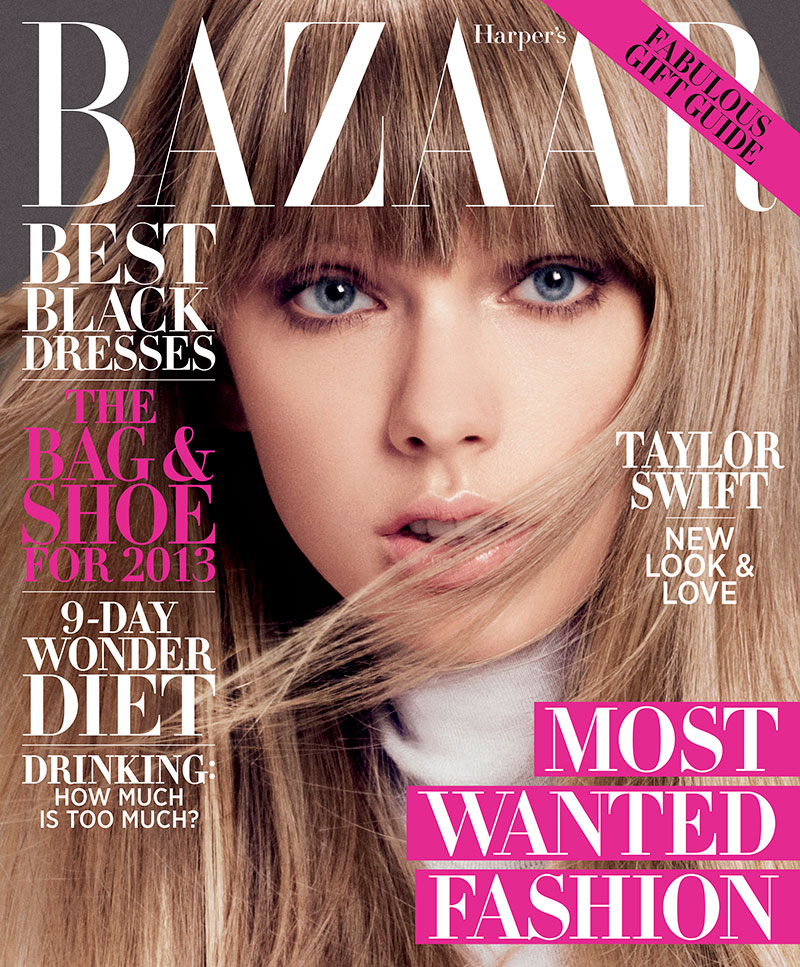 Taylor Swift on the December/January Cover of Harper’s Bazaar US