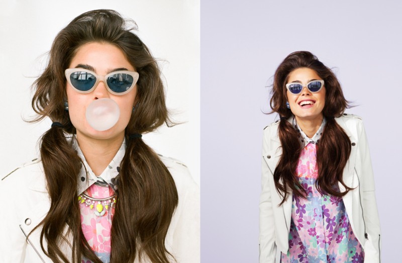 Bambi Northwood-Blyth is Pretty in Pastels for Nasty Gal’s December Lookbook