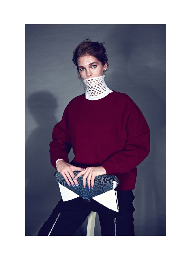 Samantha Gradoville Poses for Koray Birand in Harper's Bazaar Turkey ...