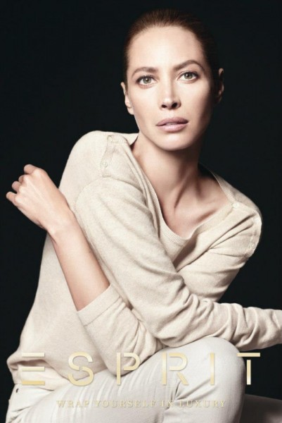 Christy Turlington Stars in Esprit Holiday 2012 Campaign by David Sims Christy Turlington Stars in Esprit Holiday 2012 Campaign by David Sims