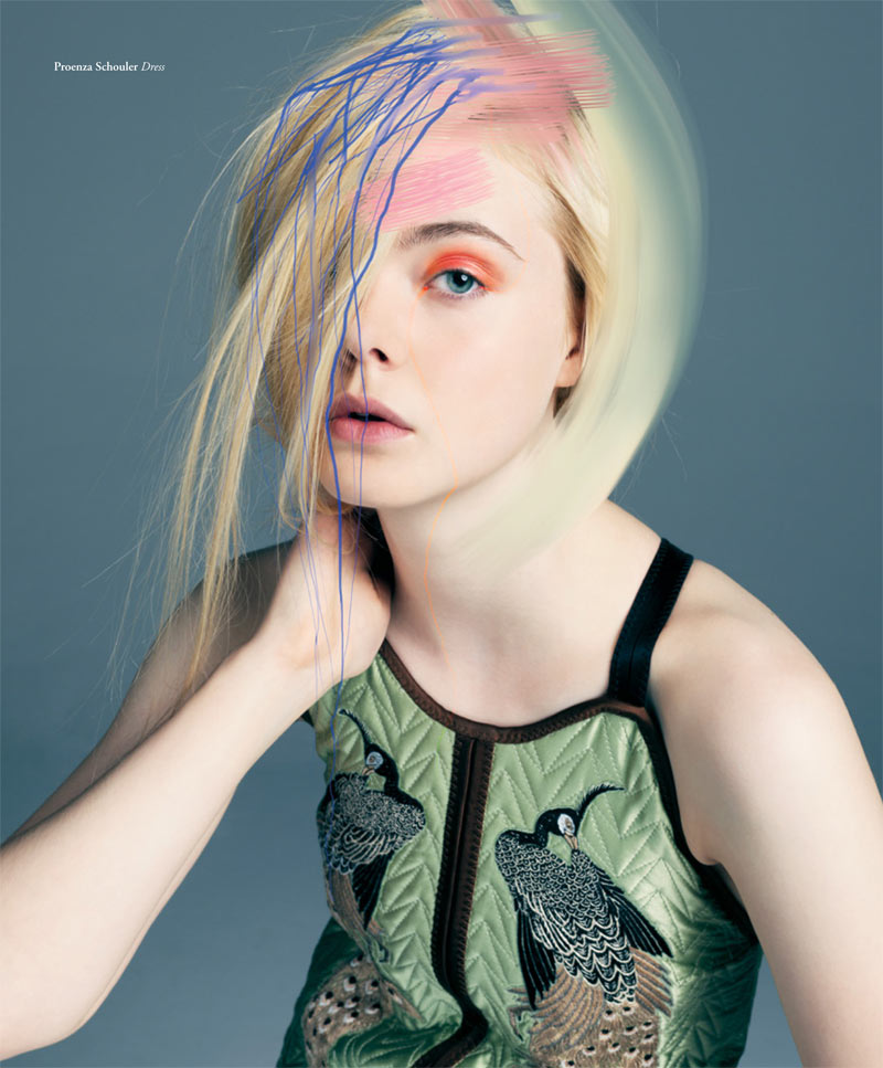 Elle Fanning Gets Surreal for Bullett Magazine's Winter 2012 Cover Shoot