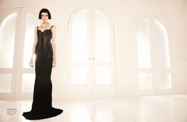 Sarah Engelland by Juan Algarin in "Black Swan" for Fashion Gone Rogue Print Sarah Engelland by Juan Algarin in "Black Swan" for Fashion Gone Rogue Print
