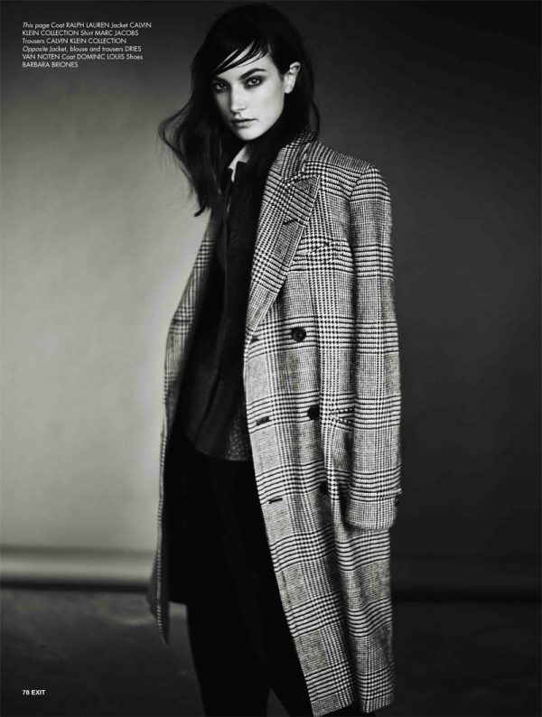 Jacquelyn Jablonski Dons Sleek Style for Exit Magazine F/W 2012 ...