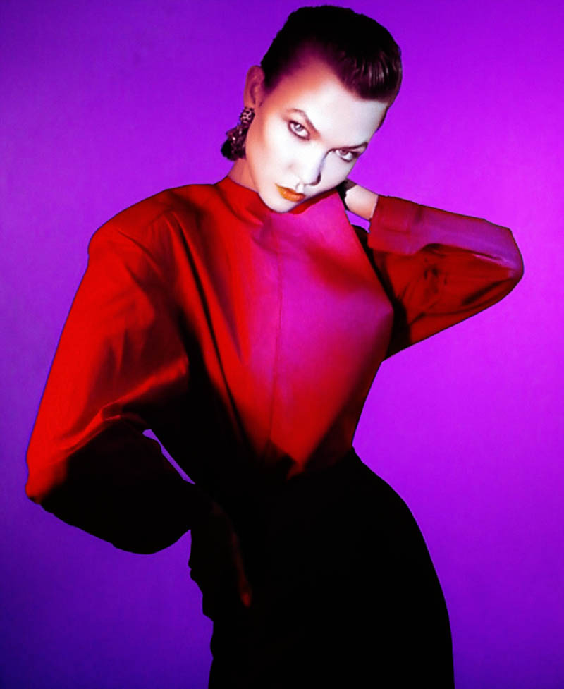 Karlie Kloss Gets Androgynous for M le Monde's December Cover Story by Daniel Sannwald