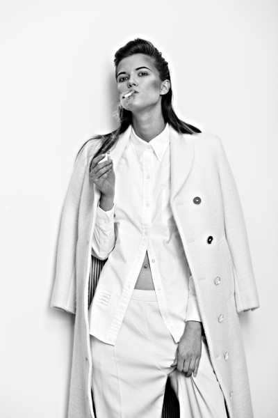 Kasia Struss Sports Menswear Looks for Hugh Lippe in Exit Magazine F/W 2012 Kasia Struss Sports Menswear Looks for Hugh Lippe in Exit Magazine F/W 2012
