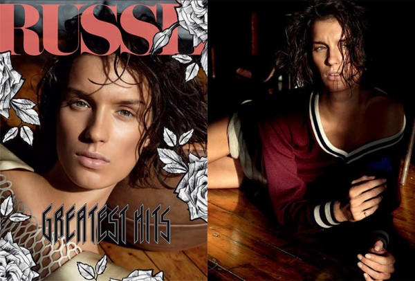 Marte Mei Van Haaster Evokes 'Flashdance' for Russh's December/January Cover Shoot Marte Mei Van Haaster Evokes 'Flashdance' for Russh's December/January Cover Shoot