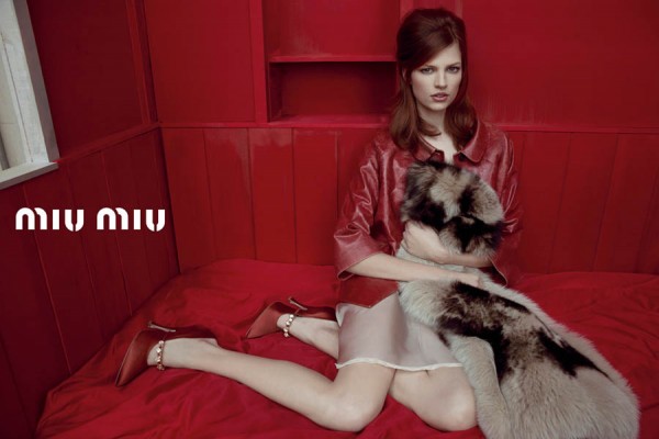 Doutzen Kroes, Adriana Lima, Bette Franke, Malgosia Bela and Others Front the Miu Miu Spring 2013 Campaign by Inez & Vinoodh