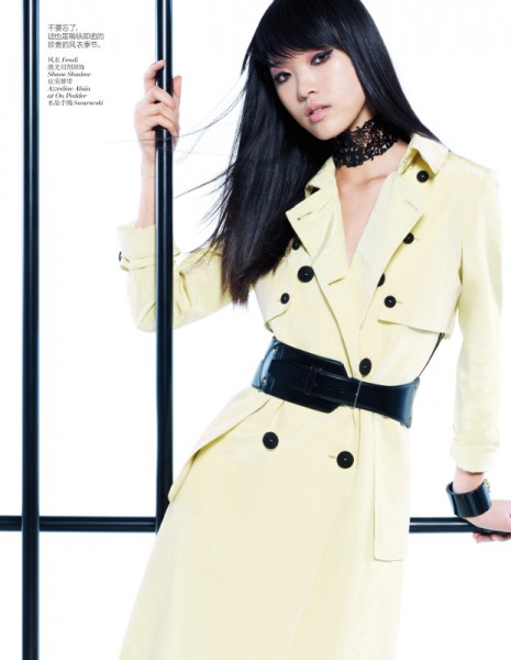 Tian Yi Looks Resort Ready in Vogue China's January 2013 Issue by Stockton Johnson Tian Yi Looks Resort Ready in Vogue China's January 2013 Issue by Stockton Johnson