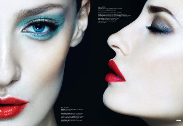 Nikolay Biryukov Lenses Bold Beauty Looks for SnC Magazine's December Issue