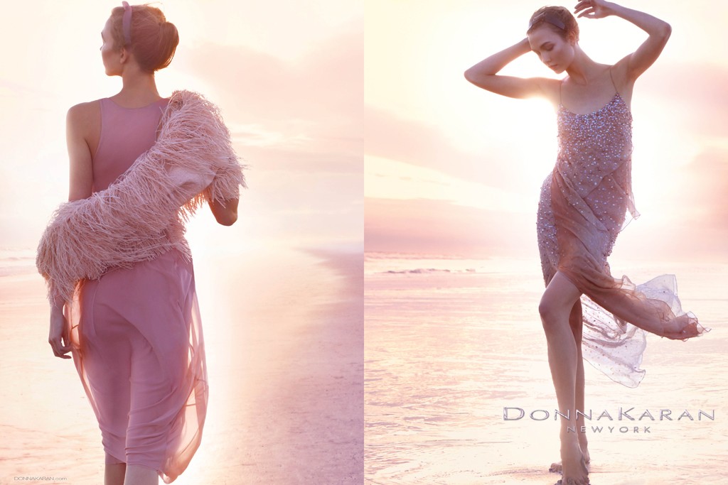 Karlie Kloss is Ethereal in Donna Karan's Spring 2013 Campaign by Patrick Demarchelier