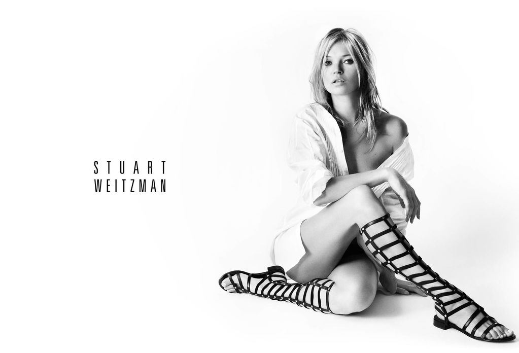 Kate Moss Fronts Stuart Weitzman's Spring 2013 Campaign by Mario Testino