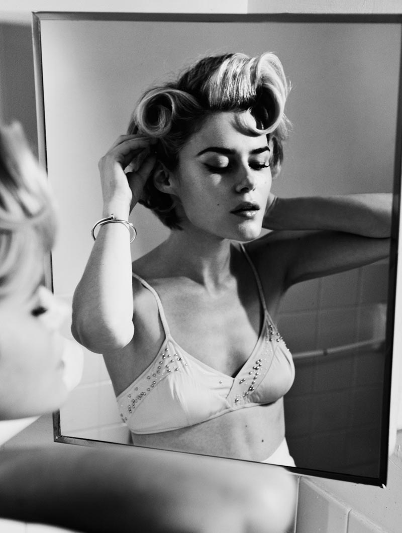 Rachael Taylor Sports Glam Style for Twelv Magazine, Shot by Michael Flores