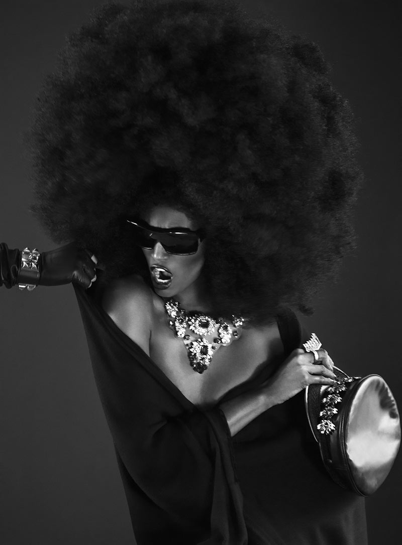 Sessilee Lopez by Alberto Maria Colombo in "You Can't Touch This" for Fashion Gone Rogue