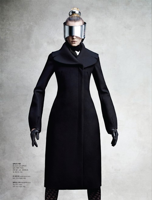 Sigrid Agren Wears Futuristic Outerwear for S Magazine