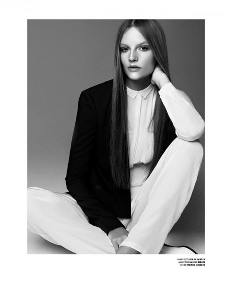 Meghan Collison and Sara Blomqvist Star in the Cover Shoot of Stockholm S/S/A/W 2013 Meghan Collison and Sara Blomqvist Star in the Cover Shoot of Stockholm S/S/A/W 2013