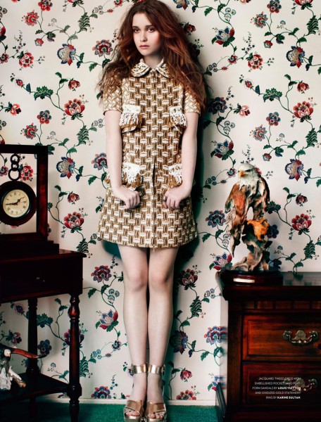 Alice Englert Dons Whimsical Resort Style for Flaunt Magazine Alice Englert Dons Whimsical Resort Style for Flaunt Magazine