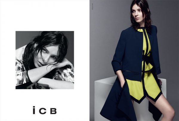 Kati Nescher Fronts iCB Spring 2013 Campaign by Daniel Jackson