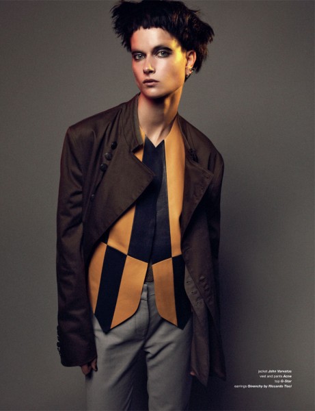 Bo Don Gets Androgynous for Zoo Magazine #37 by Dancian – Fashion Gone ...