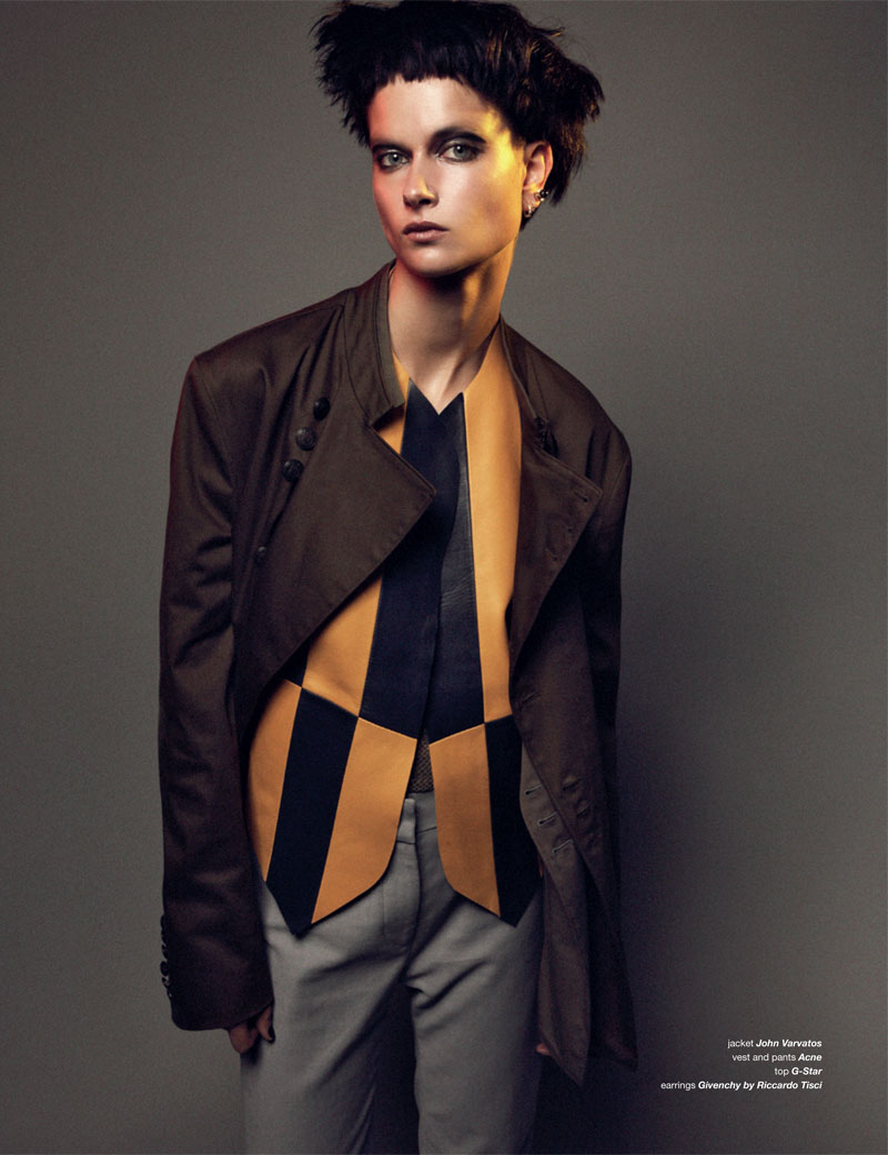 Bo Don Gets Androgynous for Zoo Magazine #37 by Dancian