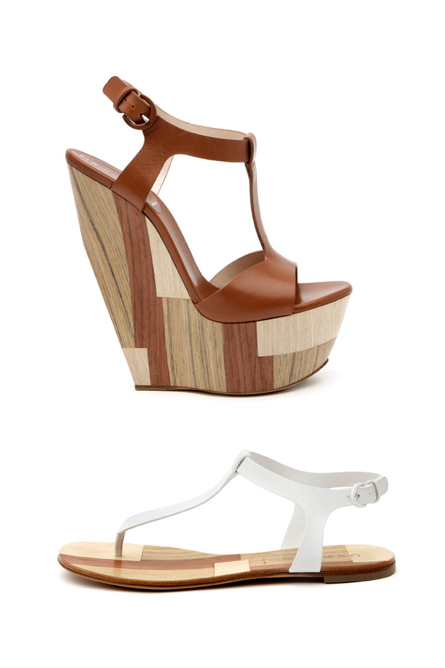Casadei Spring/Summer 2013 Patchwood Collection