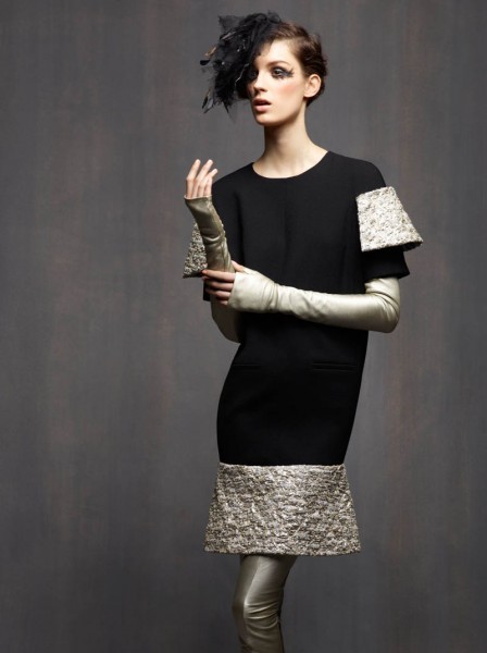 Karl Lagerfeld Shoots Marte Mei Van Haaster in Chanel Haute Couture ...