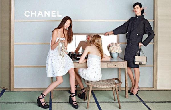 Chanel Looks East for its Spring 2013 Campaign Starring Stella Tennant, Ondria Hardin and Yumi Lambert
